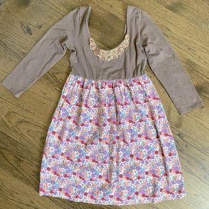 Free People Scoop Neck Mini Dress